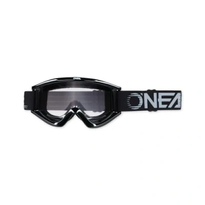 Abbildung von O&#039;NEAL Motocross Brille Fahrradbrille Herren Damen B Zero Goggle I MX MTB DH FR Motorradbrille 100% UV Schutz Schlag &amp; kratzfestes Glas Schwarz Größe One Size