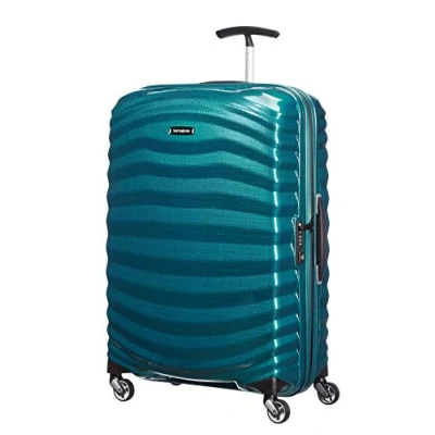 Abbildung von Samsonite Lite Shock Spinner M Koffer, mit 4 Rollen, 69 cm, 73 L, Blau (Petrol Blue)
