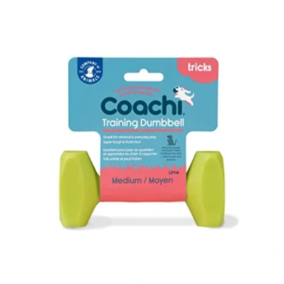 Abbildung von Coachi Training Dumbbell, schwimmt, weites Werfen, klassisches Apportierspielzeug, Jagdhund und Welpentraining. Hundezubehör, sehr robust beständig, für mittelgroße Hunde Welpen