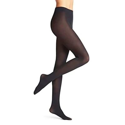 Abbildung von FALKE Damen Pure Matt 50 Den W Ti Halb blickdicht Einfarbig 1 Stück Strumpfhose, Blau (Marine 6179) Neu Umweltfreundlich, S M EU