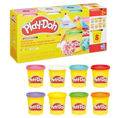 Abbildung von Play Doh Regenbogen 8er Pack Farben à 85 g