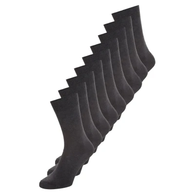 Abbildung von camano 9 PACK Unisex Socken, Größe: 35 38, Anthracite melange