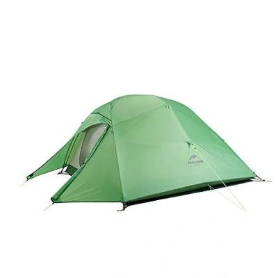 Abbildung von Naturehike Neu Cloud up 3 Upgrade Ultraleichtes Zelte Personen Zelt 4 Saison für Camping Wandern(210T Grün Upgrade)