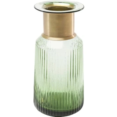 Abbildung von KARE Vase Barfly, grün, Glas, Höhe 30 cm, mundgeblasen