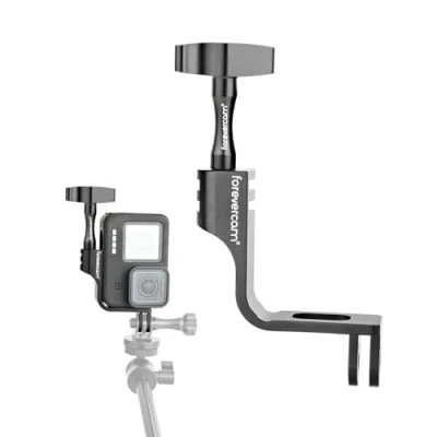 Abbildung von Aluminium Adapter 90 L Form vertikal kompatibel mit Gopro Hero 13/12/11/10/9 Ellenbogenhalterung