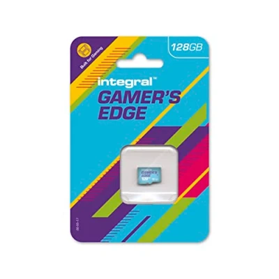 Abbildung von Integral 128GB Gamer&#039;s Edge Micro SD Card für die Nintendo Switch Schnelles Laden &amp; Speichern von Spielen DLC Daten Entwickelt Switch, Lite OLED