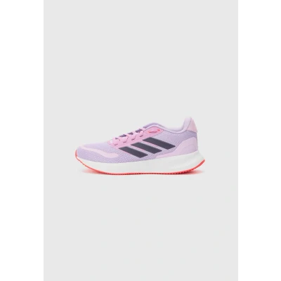 Abbildung von adidas Performance Runfalcon Unisex Laufschuh Trail für Kinder, Größe: 35.5, Powder plum/aurora plum/lucid red Schuhe