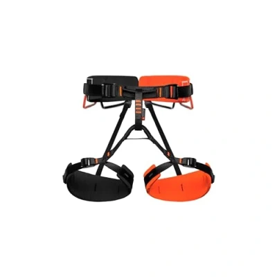 Abbildung von Mammut 4 Slide Harness in leuchtendem Orange Schwarz XS M