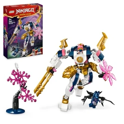 Abbildung von Lego NINJAGO Soras Technikmech, Actionfiguren Spielzeug für Kinder, Ninja Set mit Figuren inkl. Sora, Mech zum Umgestalten, Geschenk Jungs und Mädchen ab 7 Jahren 71807
