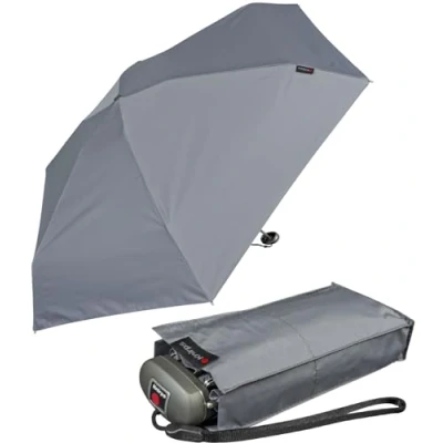 Abbildung von Knirps Mini Taschenschirm Travel Grey
