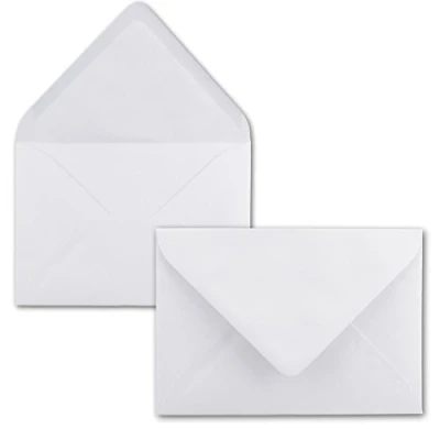 Abbildung von Briefumschläge in Hochweiß 25 Stück DIN C5 Kuverts 22,0 x 15,4 cm Nassklebung ohne Fenster Weihnachten, Grußkarten Serie FarbenFroh