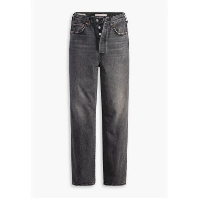Abbildung von Levi&#039;s Ribcage Straight Ankle Jeans Leg, Damen, Größe: 24x27, Black