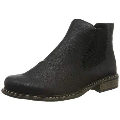 Abbildung von Rieker Stiefelette, Damen, Größe: 37, Black Schuhe