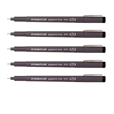 Abbildung von Staedtler 0.05 mm Pigment Liner Fineliner Sketching Drawing Drafting Pens by