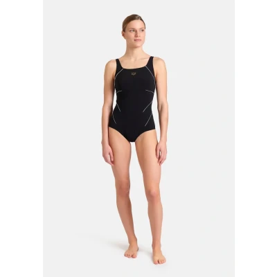 Abbildung von arena Jewel Low R Einteiliger Badeanzug Damen C Cup, Bodylift Shaping Badeanzug, Power Mesh Technologie, Chlorresistentes Sensitive Fabrics Gewebe