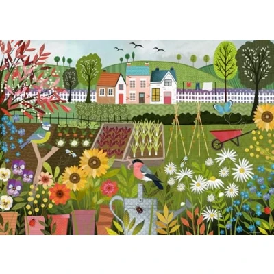 Abbildung von Ravensburger Puzzle 12001178 Schrebergarten 1000 Teile für Erwachsene und Kinder ab 14 Jahren, Garten