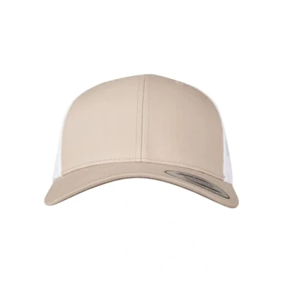 Abbildung von Flexfit Retro Trucker 2TONE Cap, Größe: One Size, Khaki/white