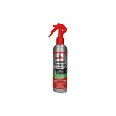 Abbildung von NIGRIN Kunststoff Tiefenpflege, seidenmatt, farbauffrischend, 300 ml
