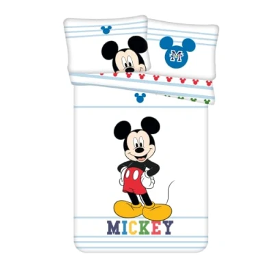 Abbildung von Mickey Mouse Colors Babybettwäsche 100 x 135 cm