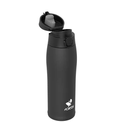 Abbildung von AORIN Trinkflasche Edelstahl 18/8, 750ml, Auslaufsicher Thermoskanne Isolierflasche Doppelwandig, BPA Frei Sportflasche, Trinkflaschen für Sport, Schule, Outdoor