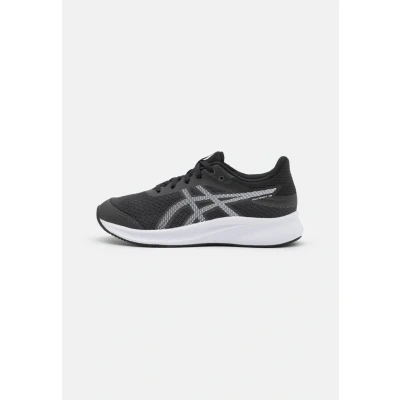 Abbildung von Asics Patriot 13 GS Unisex Laufschuh Neutral für Kinder, Größe: 34.5, Graphite grey/white Schuhe