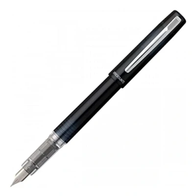 Abbildung von PLATINUM Prefount Graphite Blue Füllfederhalter Medium