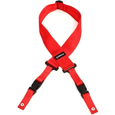 Abbildung von DiMarzio DD 2200GNS Clip Lock Strap Nylon Green Extra Short