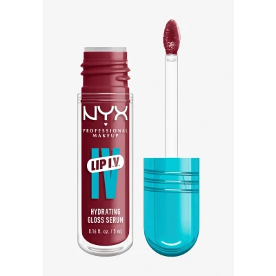 Abbildung von NYX Professional Makeup Gloss Serum Lip IV, Bubblegum Burst, feuchtigkeitsspendender Lipgloss für glänzende Lippen im Wet Look, 5 ml