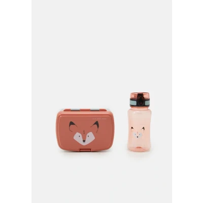 Abbildung von Lässig Lunch About Friends FOX SET Unisex Brotdose für Kinder, Größe: One Size, Red