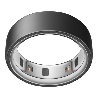Abbildung von Oura Ring 4 Stealth Größe 12 Smart Messen Sie zuerst mit Sizing Kit Sleep Tracking Wearable Herzfrequenz Fitness Tracker Bis zu 8 Tage Batterielaufzeit