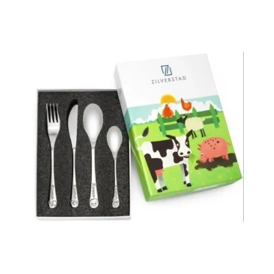 Abbildung von Kinderbesteck Bauernhoftiere, 4 teilig Baby &amp; Kind