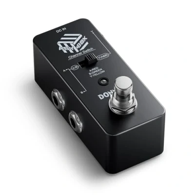 Abbildung von Donner ABY Box Line Selector AB Schalter Mini Gitarren Effektpedal True Bypass