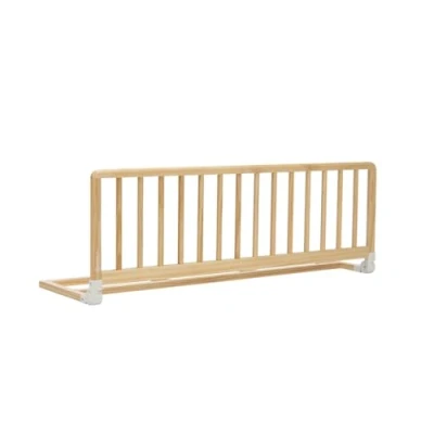 Abbildung von Safety 1st Wooden Bed Rail 110cm, Bettgitter Rausfallschutz, 18 Monate5 Jahre, Verstellbares Bettschutzgitter, Automatische Sperre, FSC® zertifiziertes Holz, Leicht zu Falten und Lagern, Natural Wood