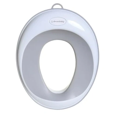 Abbildung von Dreambaby EZY Potty Training WC Sitzauflage, rutschfest und ideal für Reisen, grau, Trainingssitz