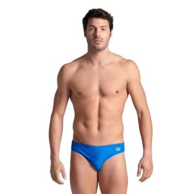 Abbildung von Arena Herren Santamarias Swim Briefs, Blue China soft Green, 48 EU