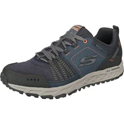 Abbildung von Skechers Herren Escape Plan Sneaker, Blue Navy Orange, 48.5 EU