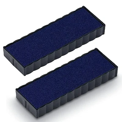 Abbildung von Trodat Ersatzkissen 6/4817 für Printy 4917, 4813, 4817, 4812 und 48313 Stempelfarbe Blau, 2er Pack