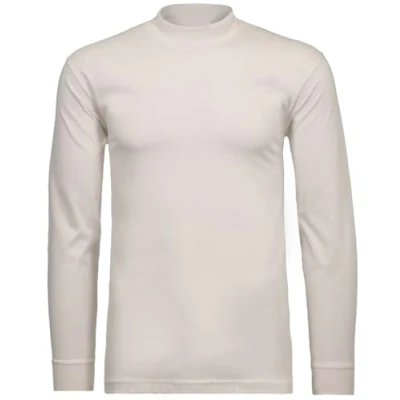 Abbildung von RAGMAN Herren Stehkragenshirt Langarm 3XL, Ecru 008