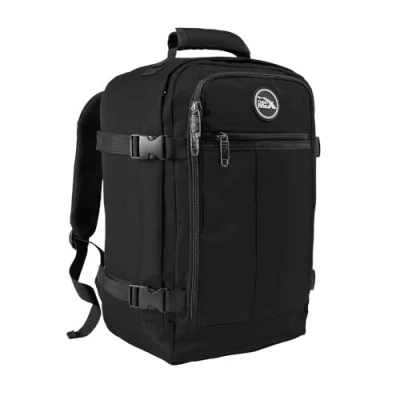 Abbildung von Cabin Max Handgepäck Rucksack 40x20x25 für Ryanair Reiserucksack Flugzeug Unter Sitzplatz Travel Backpack Tasche Herren Damen Seitliche Kompression Recyceltes Polyester 20L Metz