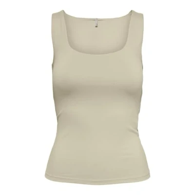 Abbildung von ONLY Damen ONLEA S/L 2 Ways FIT JRS NOOS Top, Humus, M