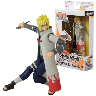 Abbildung von BANDAI Anime Heroes Naruto Shippuden Figur 17 cm Namikaze Minato 36905