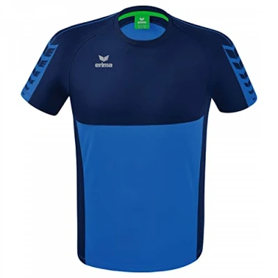 Abbildung von Erima SIX Wings Sport Tshirt, Herren, Größe: Small, Blaublau