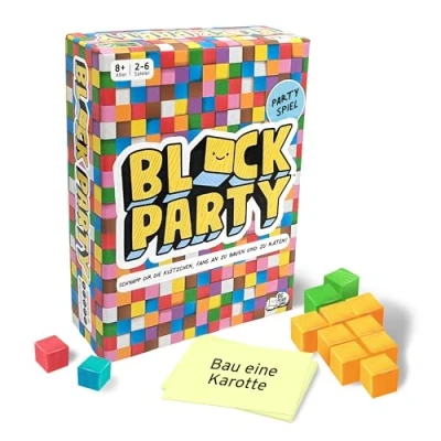 Abbildung von Big Potato Block Party: BAU Spiel mit farbenfrohen Blöcken für Kinder ab 8+ Jahren, Erwachsene und Familien
