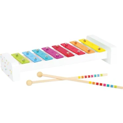 Abbildung von small foot Xylophone &quot;Sound&quot; aus Holz, buntes Musikinstrument für Kinder, mit Notenblättern, ab 18 Monaten, 11117