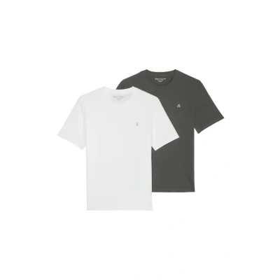 Abbildung von Marc O&#039;Polo Herren 421205809102 T Shirt, F00, M (2er Pack)
