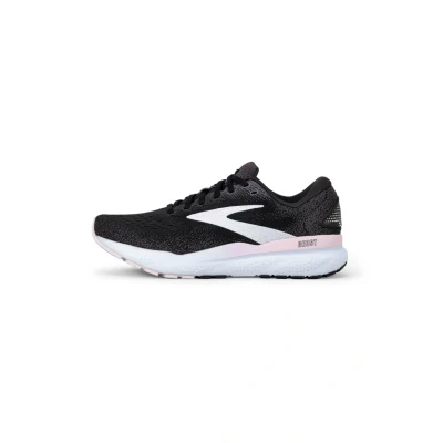 Abbildung von Brooks Damen Ghost 16 Laufschuhe Neutralschuh Black/White/Orchid Ice Schwarz 40,5
