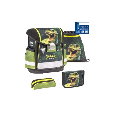 Abbildung von Belmil Classy Schulranzen Set 4 teilig (403 13/AG/S) (Dinosaur World 2)