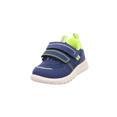 Abbildung von Superfit Jungen Sport7 Mini Sneaker, Blau Gelb 8050, 29 EU Weit
