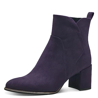 Abbildung von Marco Tozzi Stiefelette, Damen, Größe: 39, Purple Schuhe