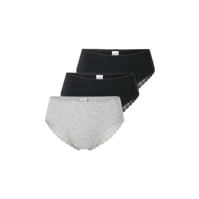 Abbildung von Schiesser 3PACK Brazilian Slip, Damen, Größe: 38, Sortiert